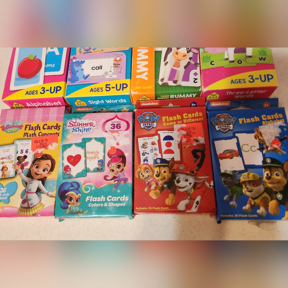 Kids flash cards- Paw Patrol, Sight Words, Numbers and more - Picture 2 of 3
